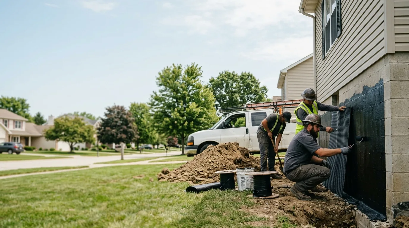 Basement Waterproofing in Vanlue, OH near me